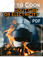 How To Cook Without Gas or Electricity