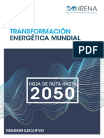 IRENA Global Energy Transformation 2018 Summary ES