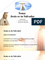 Tema - Jesus Es Nuestro Salvador