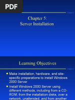 Server Installation