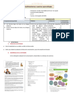 ACTIVIDAD Viernes 11 de Agosto, COMUNICACIÓN