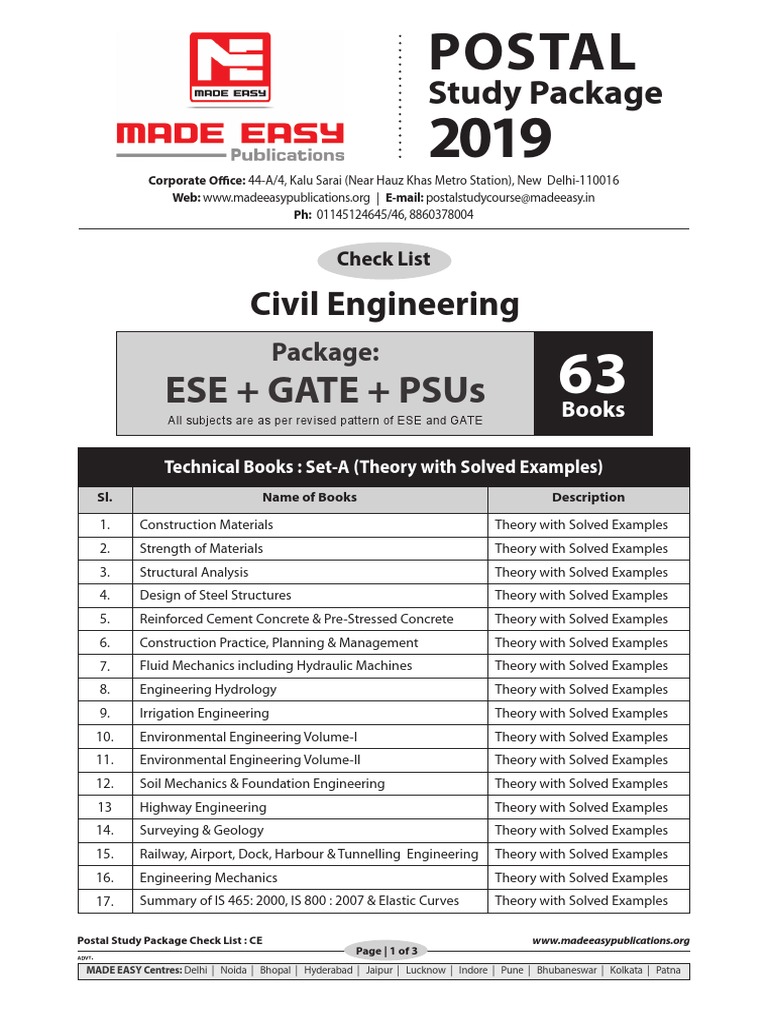 Technical Books Set A Theory With Solved | PDF | Engineering | Concrete