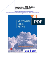 Macroeconomics 20th Edition Mcconnell Test Bank