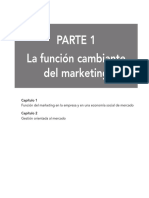 Lambin et. al (2009). La función cambiante del Marketing