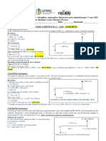 AD1 - Matemática Financeira ADM - 2022-1 - GABARITO ADM CEDERJ