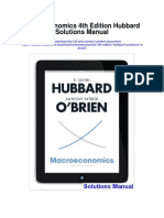 Macroeconomics 4th Edition Hubbard Solutions Manual