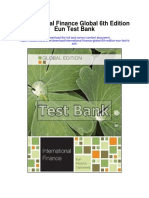 International Finance Global 6th Edition Eun Test Bank