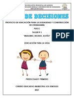 Recreando Mis Decisiones. Taller Grados Preescolar y Primero. (12704)