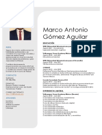 Marco Antonio Gómez Aguilar CV