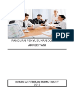 Buku PANDUAN PENYUSUNAN DOKUMEN AKREDITASI - 2012