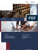 Organización, Estructura y Funcionamiento Del Estado Peruano
