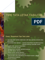 Bab 3 Tipe Tata Letak Fasilitas