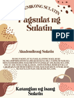 Pagsulat NG Sulatin2