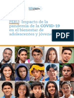 Impacto Del Covid 19 en El Bienestar de Adolescentes y Jovenes