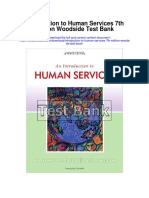 Introduction To Human Services 7th Edition Woodside Test Bank