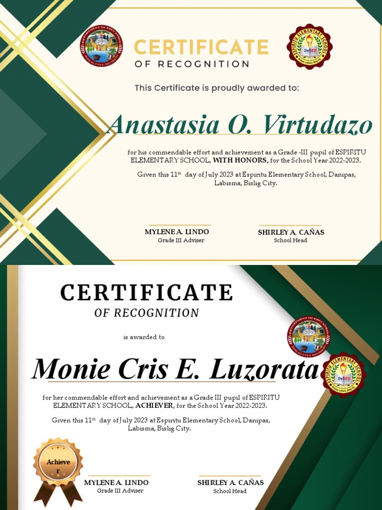 BEST CERTIFICATES 2023 intelligence overview