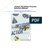 Inclusion in Action 5th Edition Foreman Solutions Manual