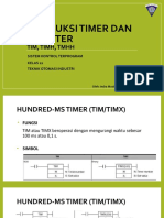 Instruksi Timer Counter - Timer