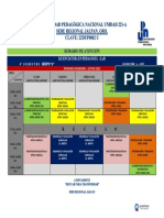 Horario de Atención: Licenciatura en Pedagogía (Lep)