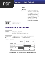 2021 Past Paper