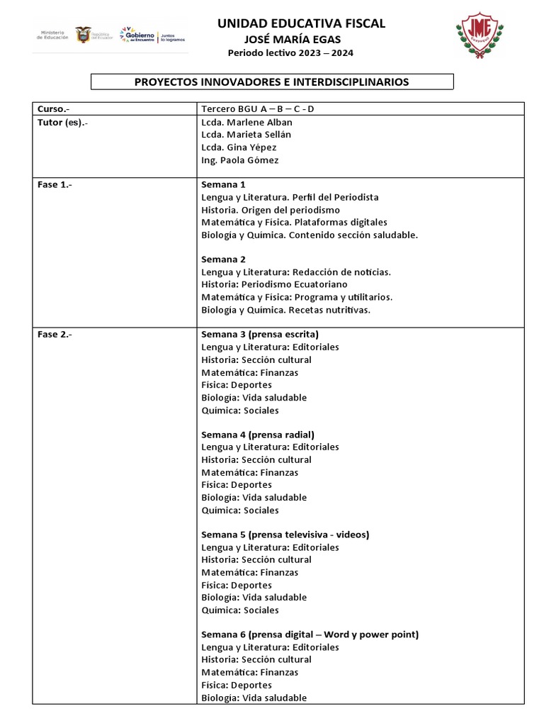 proyecto-innovador-3ero-bgu-fases-pdf-science