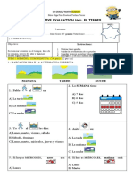 Prueba Matematica El Tiempo