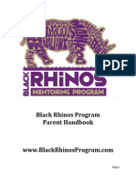 Aa - Black Rhinos Parent Handbook 2023-2024