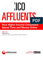 Emarketer Mexico Affluents-How Higher Income Consumers Spend Time and Money Online