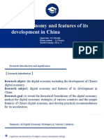 Digital Economy and Features of Its Development in China