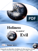 Holiness in A World of Evil