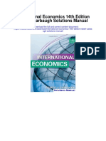 International Economics 14th Edition Robert Carbaugh Solutions Manual