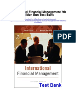 International Financial Management 7th Edition Eun Test Bank