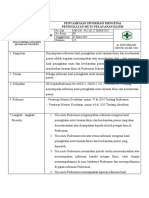 SOP Penyampaian Hasil Informasi