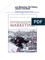 International Marketing 15th Edition Cateora Test Bank