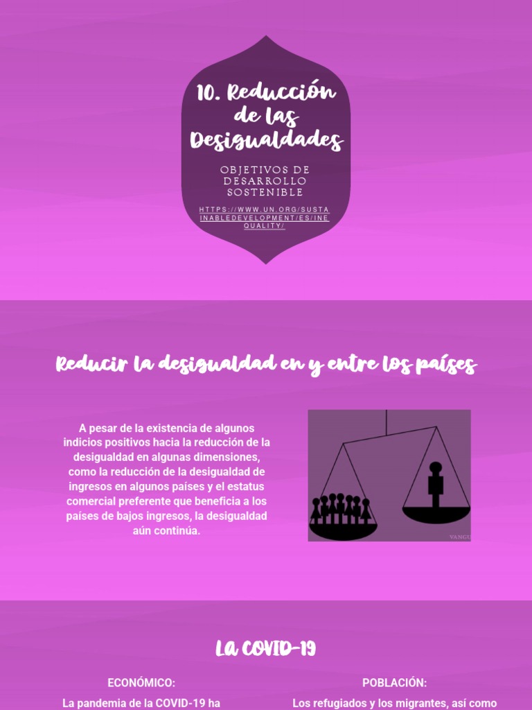 10. Reducción de las desigualdades | PDF