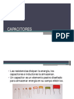 Las Resistencias Disipan La Energia Los Capacitores e Inductores La Almacenan Un Capacitor Es Un Elemento Pasivo Diseado para Almacenar Energia en 2