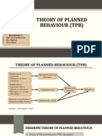 Theory of Planned Behavior - Kelompok 3