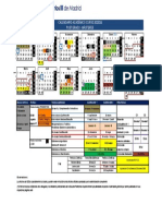 UC3M - Calendario Academico Postgrado 23-24