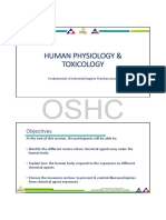 Human Physiology and Toxicology