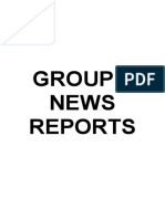 Group 5 News Reports