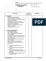 QC-FM-089-02 Internal Self Audit Checklist