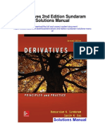 Derivatives 2nd Edition Sundaram Solutions Manual