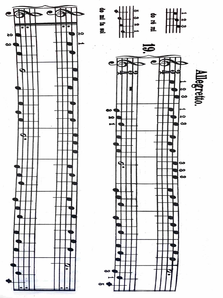 Estudo de Partitura para Iniciantes/piano | PDF