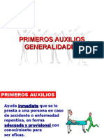 Primeros Auxilios Generalidades