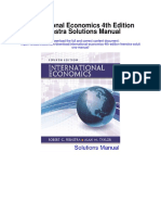 International Economics 4th Edition Feenstra Solutions Manual