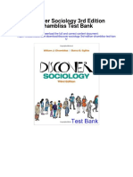 Discover Sociology 3rd Edition Chambliss Test Bank