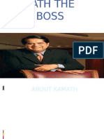 Kamath The New Boss