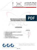 MOS TransformerTestingRoutineTest