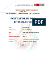 Portafolio Practicas Pre Profesionales