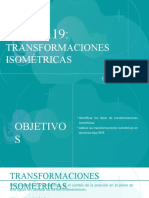 Clase 19 Transformaciones Isométricas